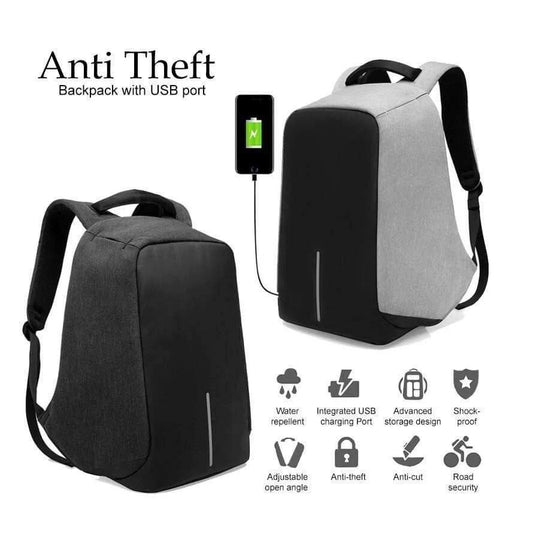 Crossbody Sling Bag with USB Charging Port Chest Backpack, Anti - Theft with password lock