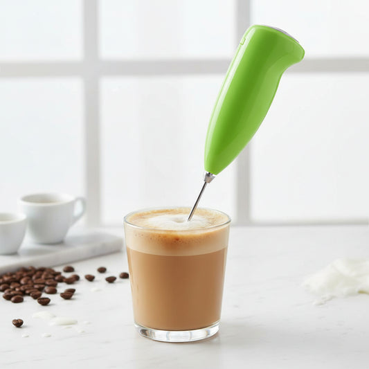 0849 Electric Handheld Milk Wand Mixer Frother For Latte Coffee Hot Milk