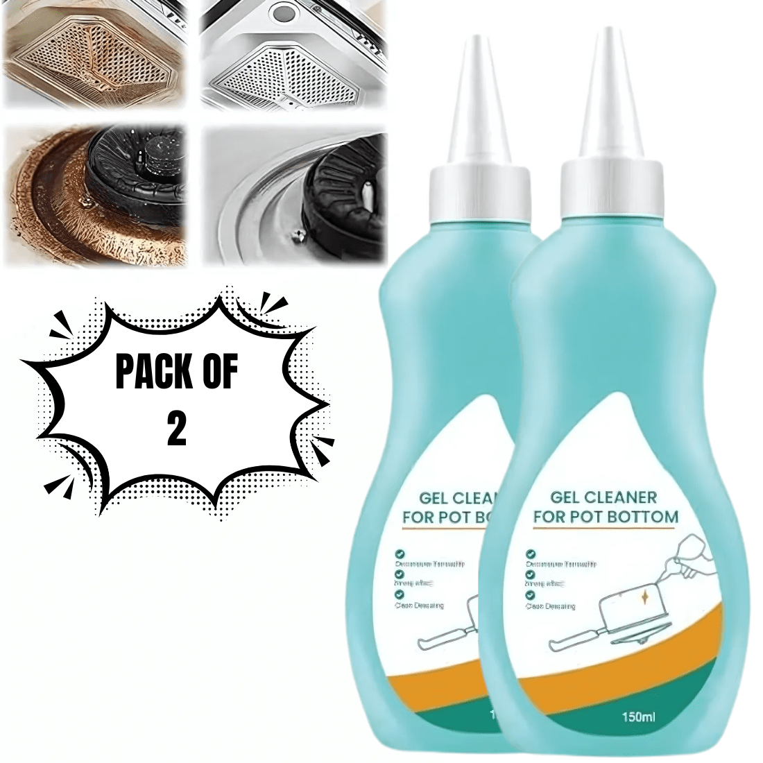 Magic Gel Cleaner (Pack of 2)