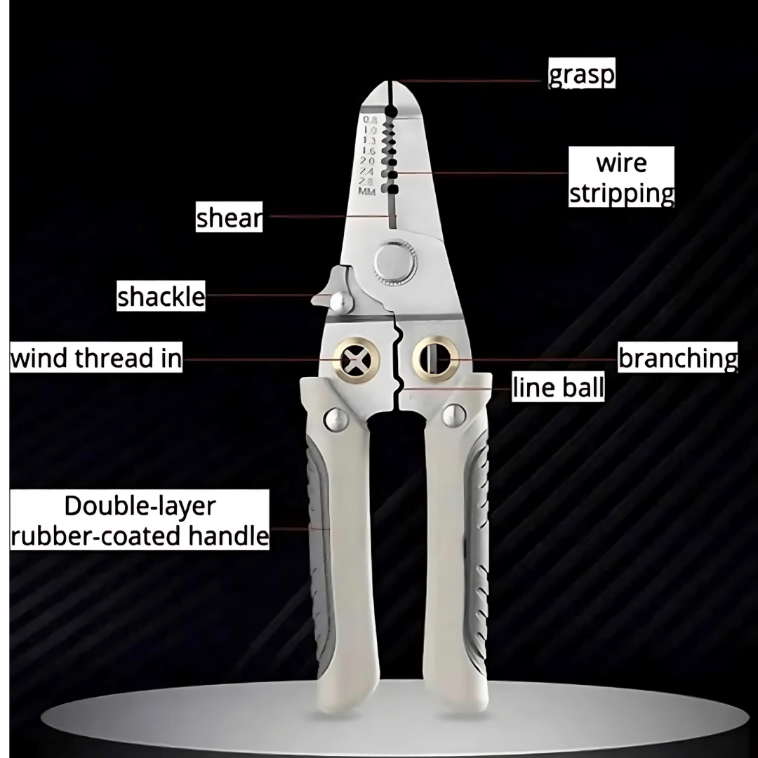 GripLoxio™ Multi-functional Wire Stripper & Cutter