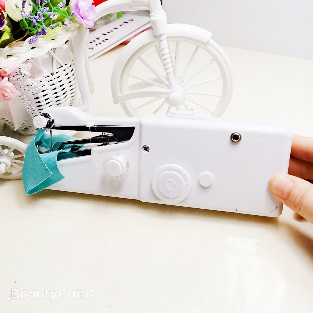 My Zambeel Portable Handheld Sewing Machine White