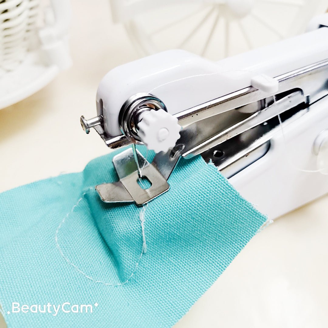 My Zambeel Portable Handheld Sewing Machine White