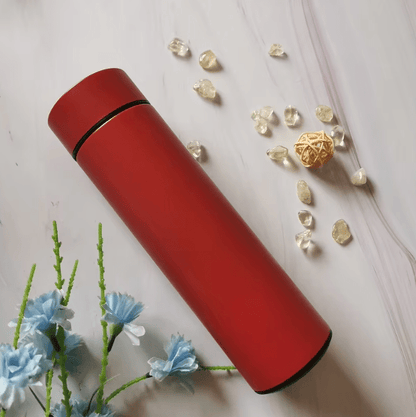 Smart LED Temperature Display Bottle 500ml Stainless Steel Multi-Colors