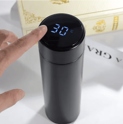 Smart LED Temperature Display Bottle 500ml Stainless Steel Multi-Colors