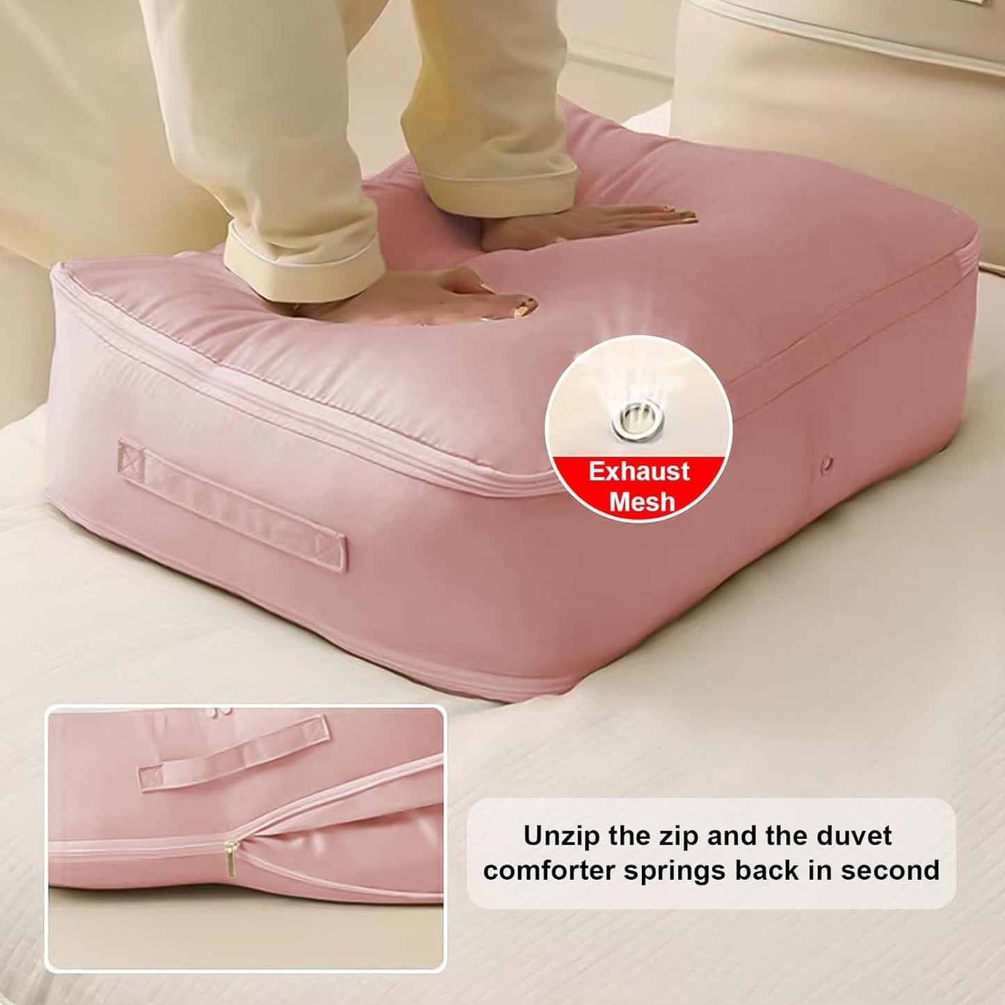 SqueezePro™ Ultra Space Saving Self Compression Organizer